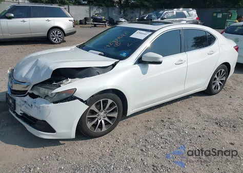 2016 Acura Tlx z USA, uszkodzony, nr VIN 19UUB1F35GA004764